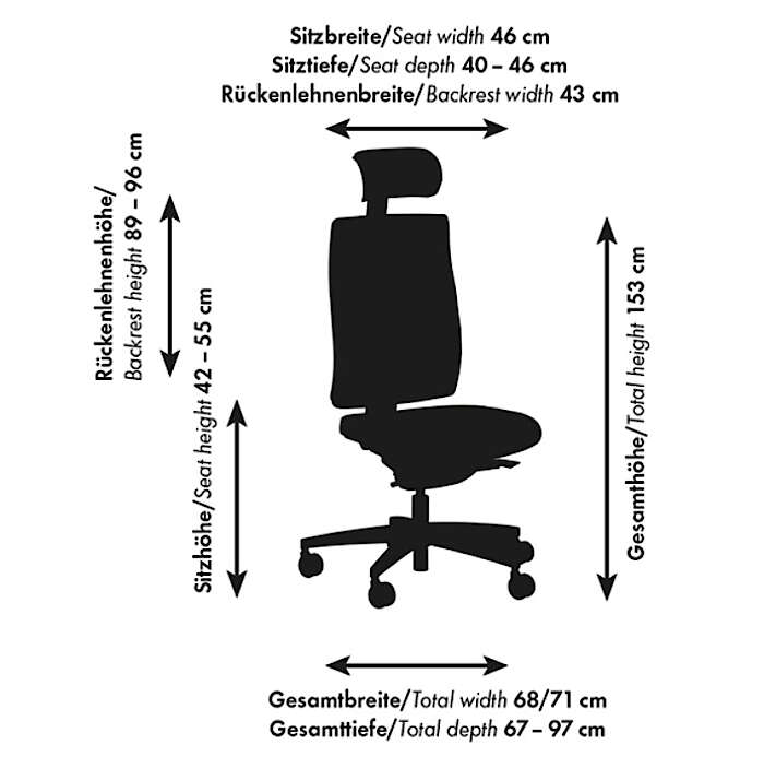 Steifensand Drehstuhl