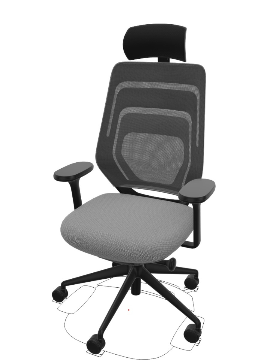 Asiento Synchro Nackenstütze